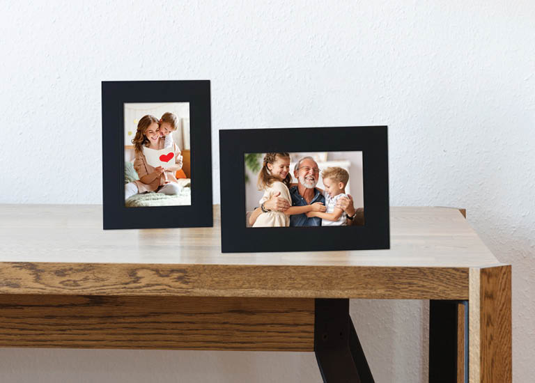 Classic Black Ecoframe Photo Frames